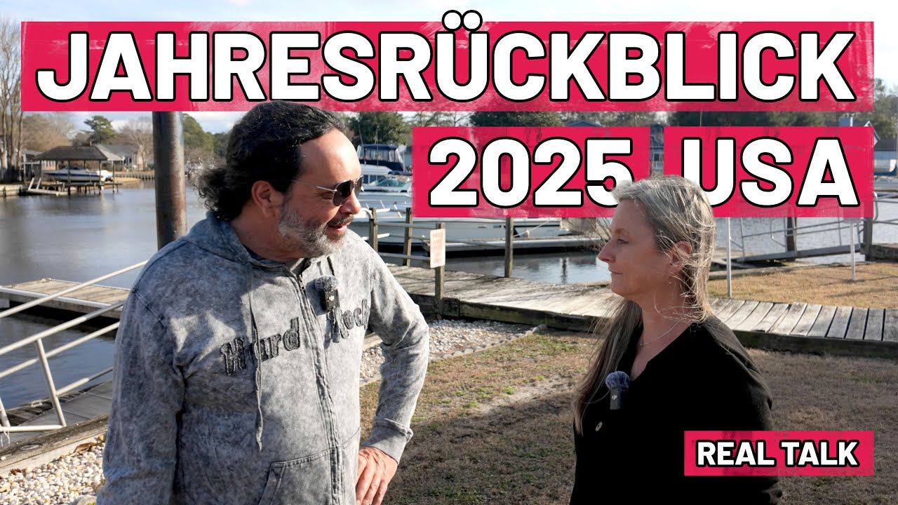 Jahresrückblick 2025, Unser Leben in den USA, Monat fuer Monat