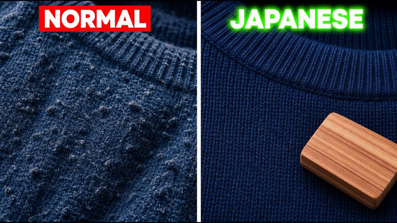 THIS JAPANESE METHOD WILL KEEP YOUR CLOTHES LOOKING NEW FOREVER (No Dry Cleaner, No Replacing)
