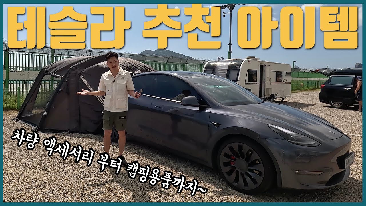 테슬라 추천 아이템 이거 안사면 후회합니다 | 실오너 초장기 리뷰