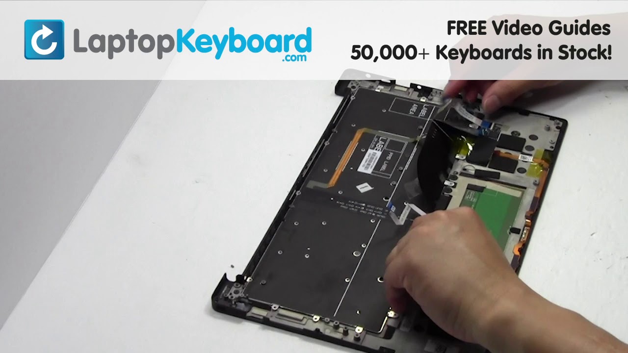 Dell Keyboard Replacement XPS 13 9360 Installation Guide. Repair Install Fix 9343 PK1316I2A00