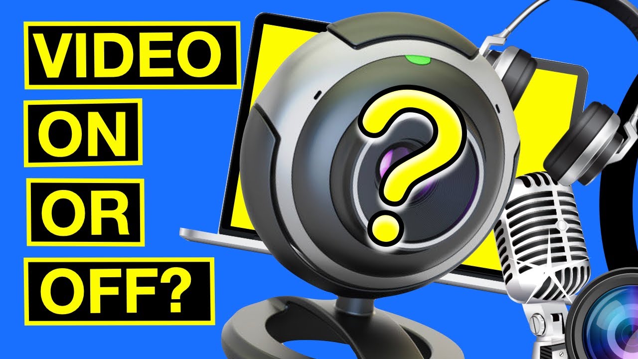 Video camera on or off?  |  As an online facilitator, should I have my video camera switched on?