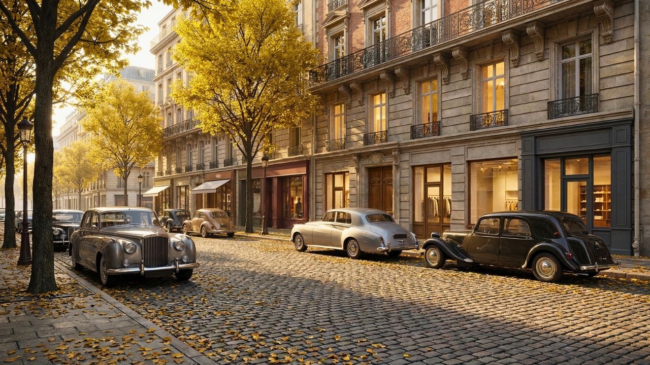 Autumn Golden Avenue Jazz | Cozy Piano & Saxophone Ambience for Relaxing, Studying & Sleep