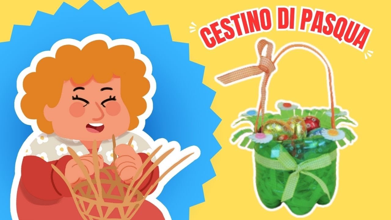 🐣Creiamo insieme un CESTINO di PASQUA!🌈
