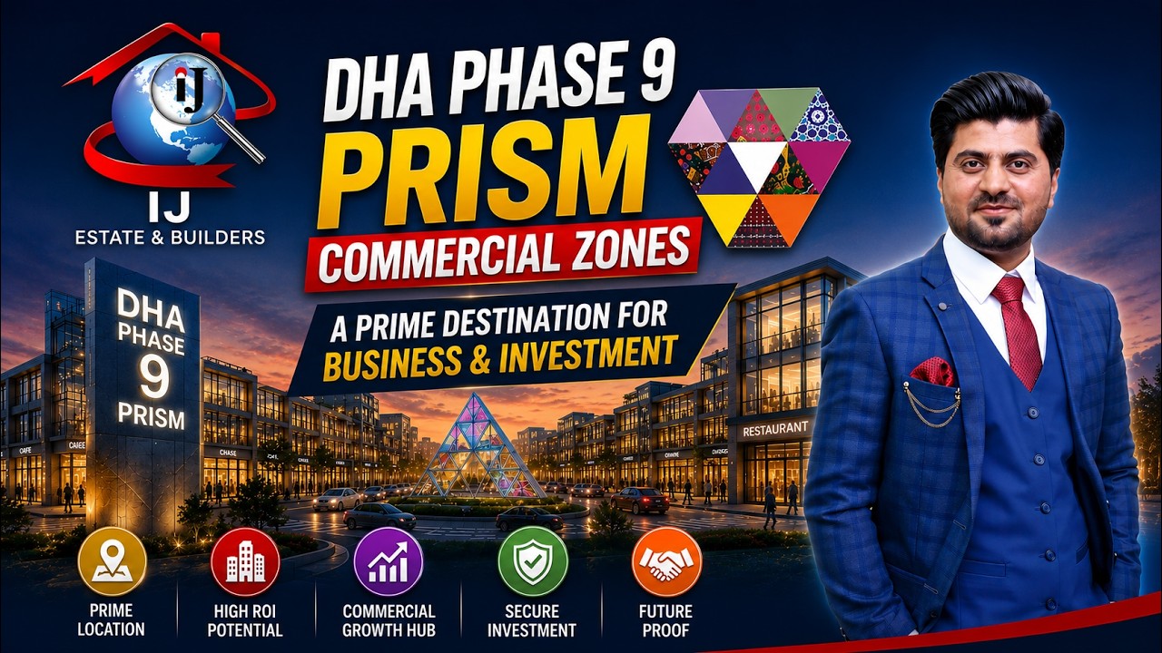 DHA Phase 9 Prism Commercial Zones | Best Investment Opportunity in Lahore 2026