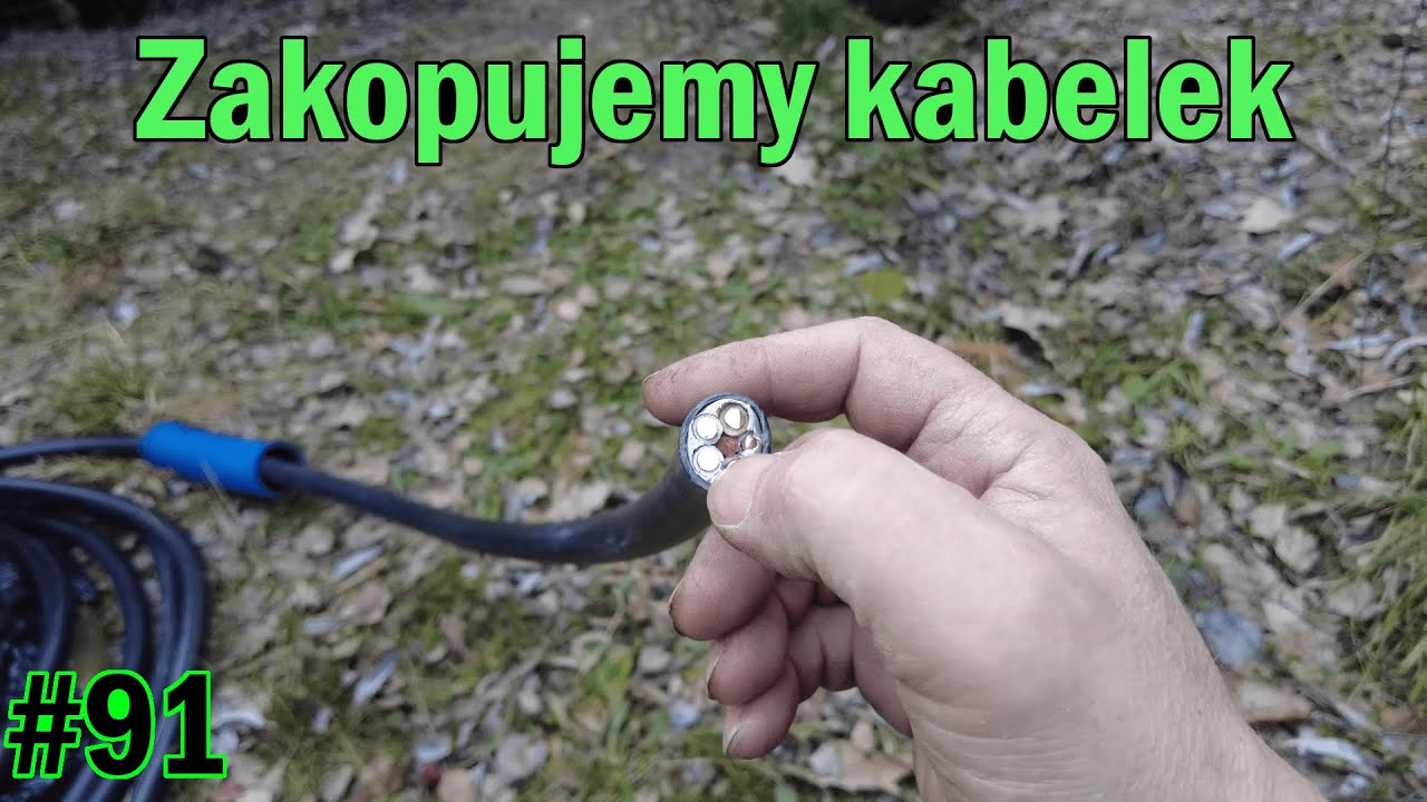 Zakopujemy kabelek / Dom szkieletowy / Projekt Maurycy #91