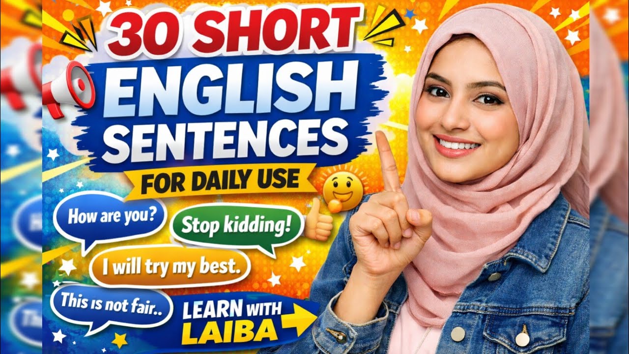 The English Sentences That Everyone should Know | Useful Sentences 