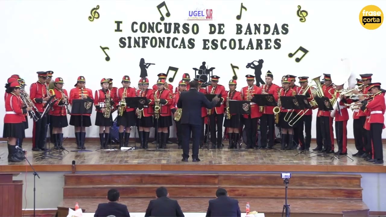 #Arequipa:  I Concurso de Bandas Sinfónicas Escolares UGEL SUR - 2025. Colegio Ludwig Van Beethoven