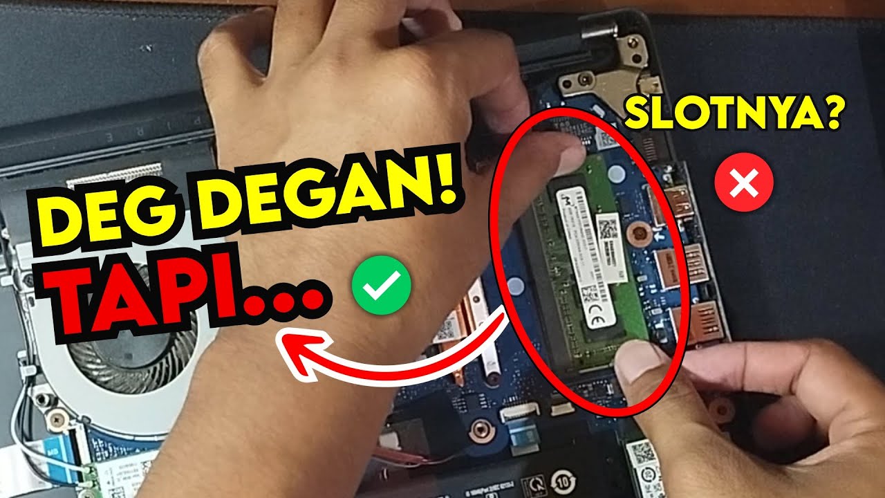 BONGKAR! Cara Upgrade RAM Laptop Acer Aspire 3 A314-22 Disassembly