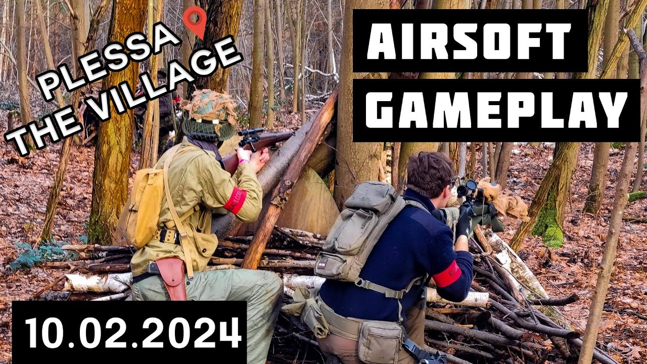 Airsoft Gameplay aus The Village Plessa 10.02.2024 (German)