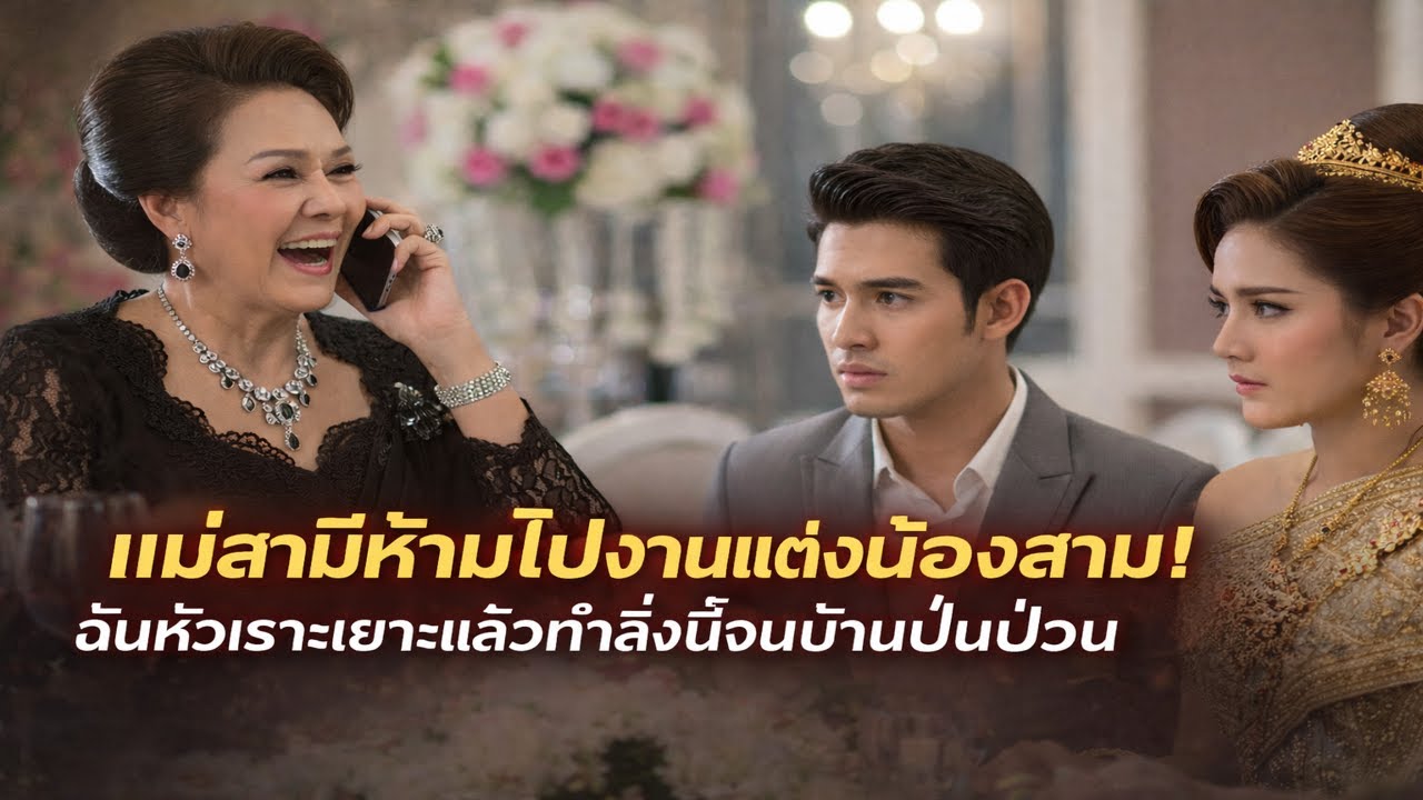 แม่สามีห้ามไปงานแต่งน้องสาม! ฉันหัวเราะเยาะแล้วทำสิ่งนี้จนบ้านปั่นป่วน | เรื่องเล่าชีวิตจริง