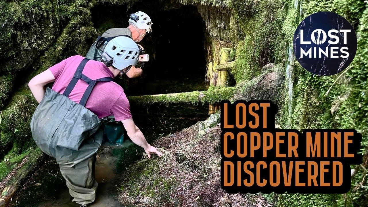 Lost mine, Now found! Amazing work exploring this Lost Copper mine!