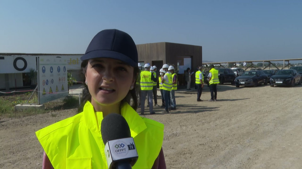 OFPPT - Visite officielle du chantier de construction de la CMC Tanger-Tétouan-Al Hoceima
