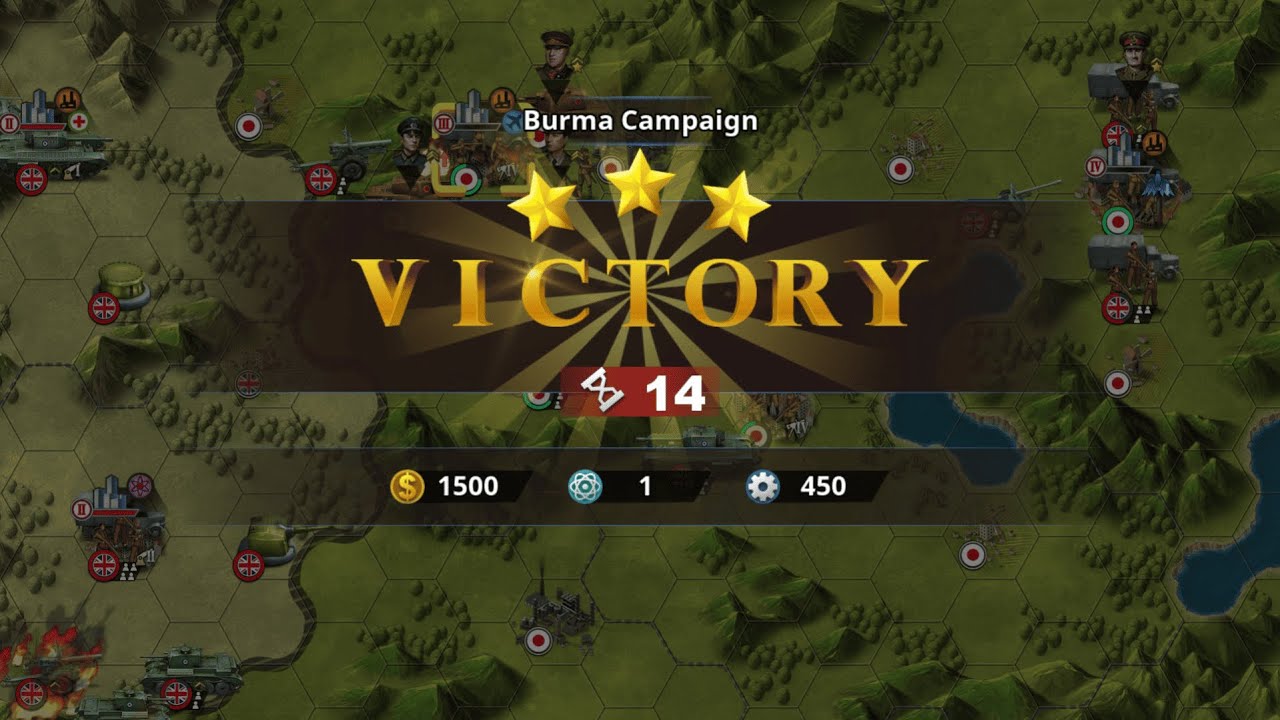 Axis Campaign Burma Campaign #3 Hard Mode - World Conqueror 4