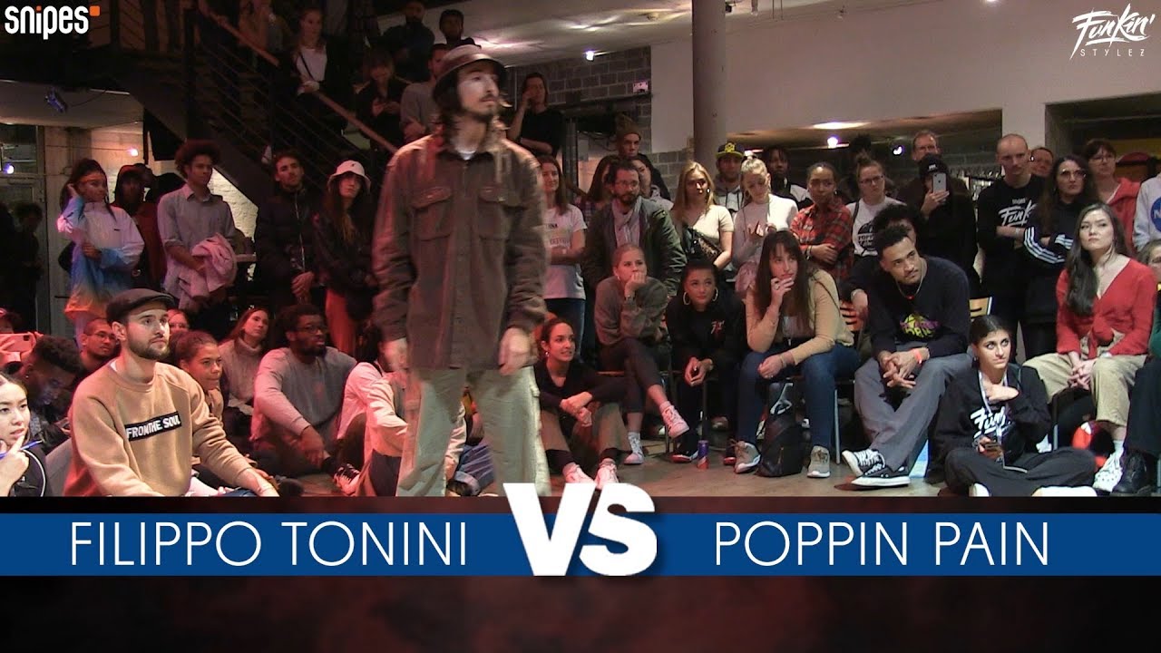 SNIPES FUNKIN STYLEZ 2019 - MATM Freestyle Best 16 - FILIPPO TONINI vs. POPPIN PAIN