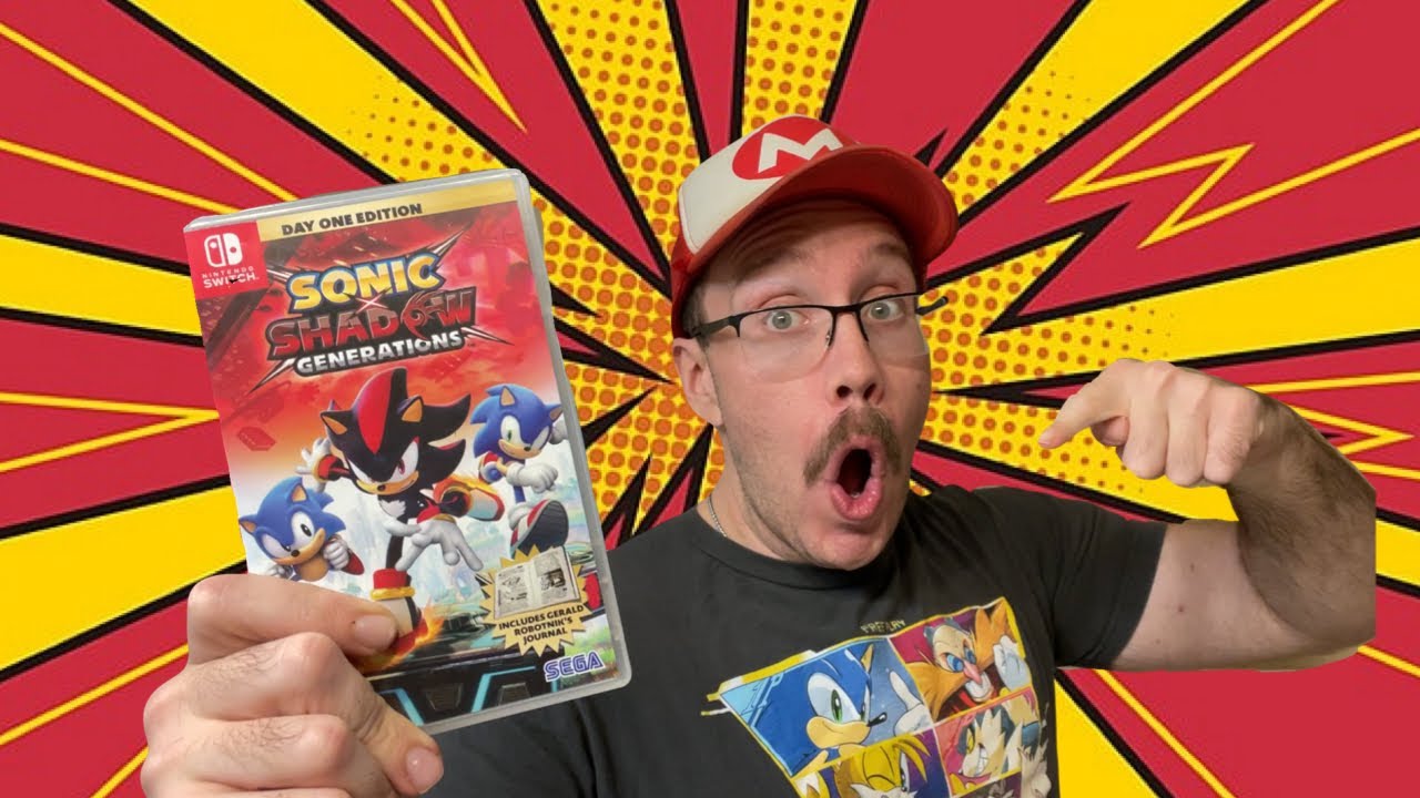 Sonic X Shadow Generations Nintendo Switch Unboxing