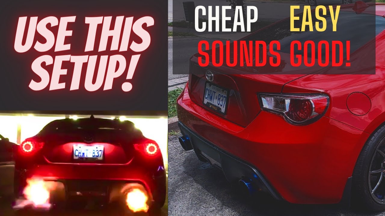 ЛУЧШАЯ БЮДЖЕТНАЯ выхлопная система для вашего FRS/BRZ/86! *ГРОМКО*