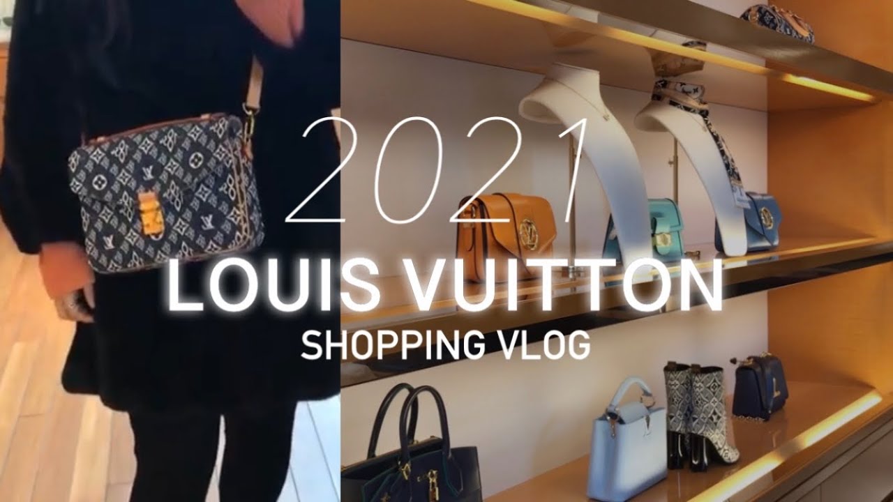 💙2021 Louis vuitton Shopping VLOG | 루이비통 매장 구경~! 함께 쇼핑해요! SINCE 1854 | POCHETTE METIS | BUMBAG