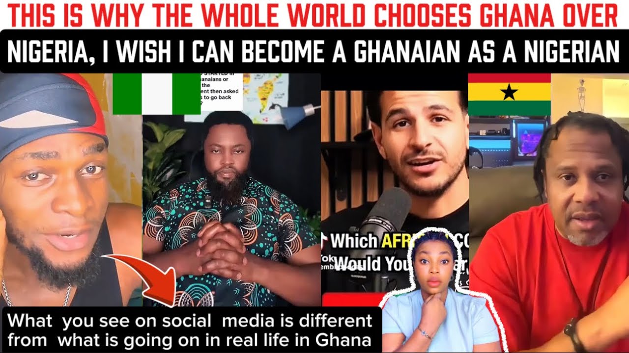 This is why the whole world chooses Ghana over Nigeria,I wish I can Become a Ghanaian 🇬🇭🇳🇬