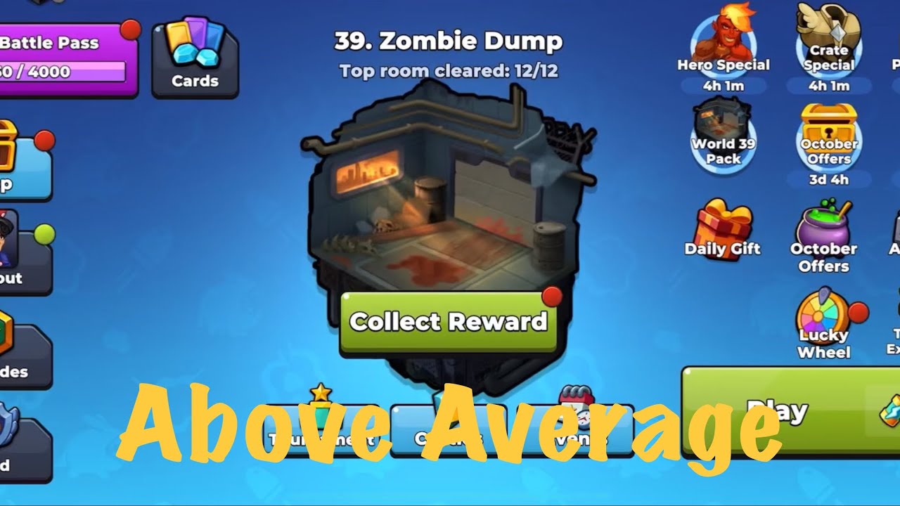 W39 Zombie Dump - Slower than Average Farming Run