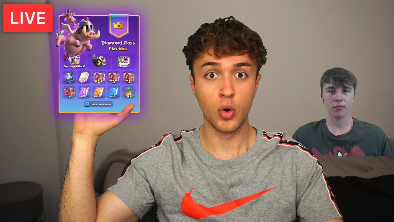 🔴Pobednik Osvaja Diamond Pass u Clash Royale🔴
