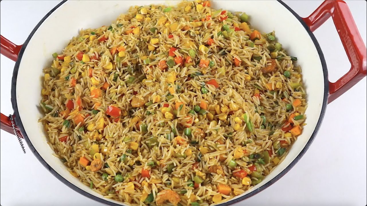 BEST EVER VEGETABLE FRIED RICE RECIPE