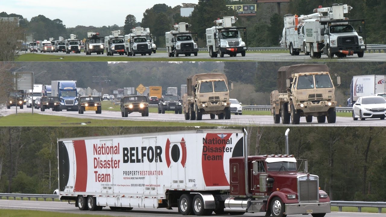 Disaster recovery teams respond to Hurricane Milton in Florida 🚨