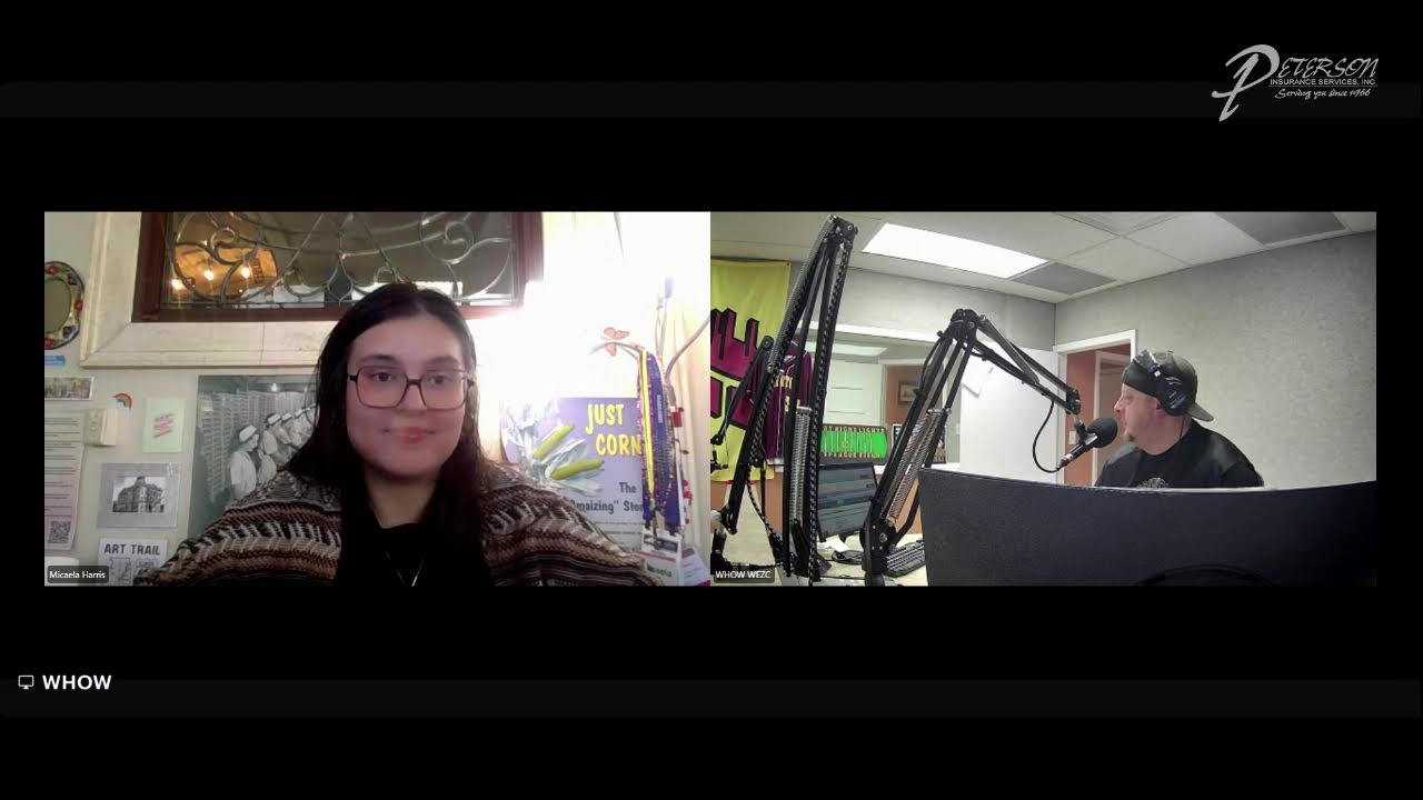 WHOW Morning Show with Micaela Harris - McLean Co Museum of History