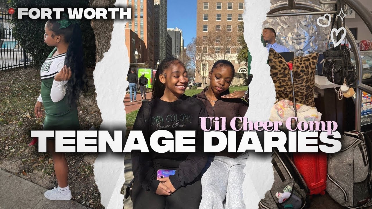 Digital Diaries | UIL Cheer Competition Weekend (Fort Worth)📣