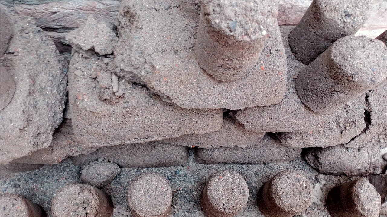 ASMR: Pure Charcoal Gritty ♥️ Dry  Crumbling on Floor#relaxingsounds #asmr #crushing