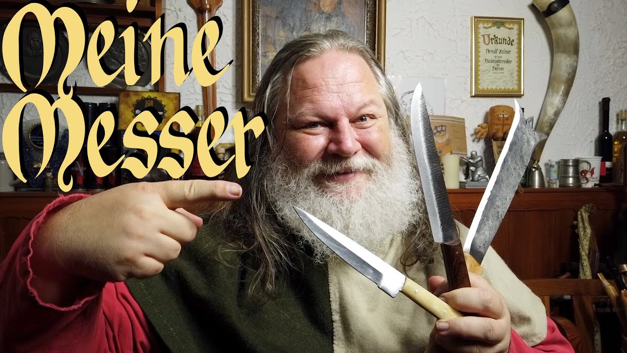 Drei meiner Messer - sind die mittelalterlich?