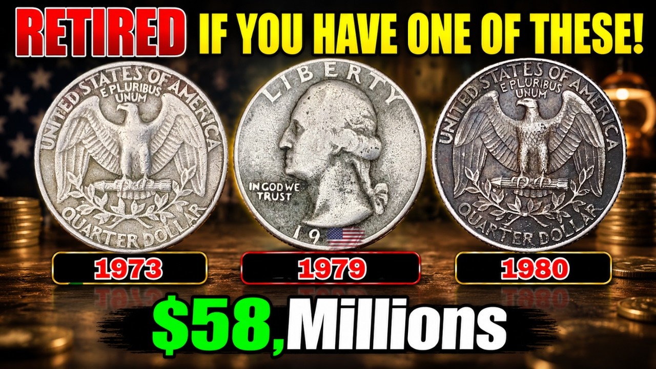 Most Valuable U.S Quarter Dollar Coins | Hidden Errors, Ultra Rare & High-Grade Treasure!