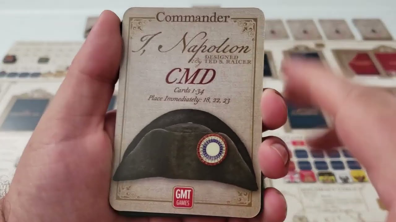 I, Napoleon - Turns 1 and 2 Play Demonstration