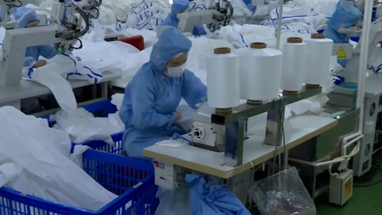 Wuhan factory expands production of medical supplies