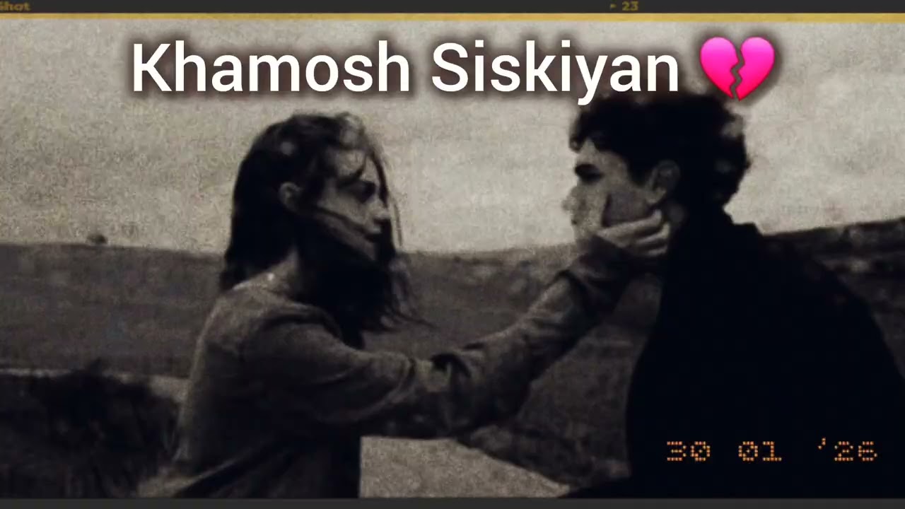 Khamosh Siskiyan - Official Sad Song | Na Woh Baatein Rahein | Heart Touching Poetry #song #sadmusic
