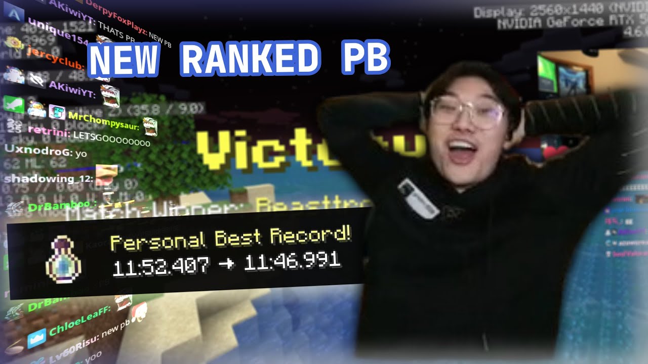 btmc got a new mcsr ranked pb