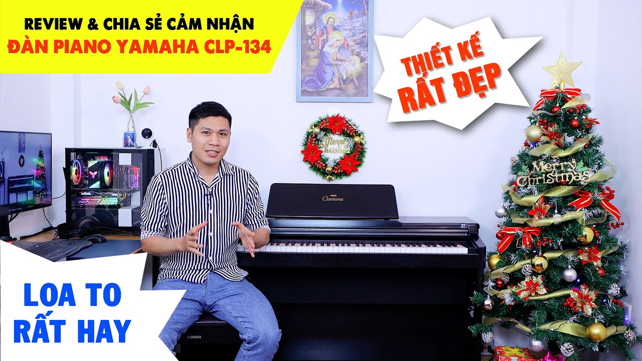 Đàn Piano Điện Có Bộ Loa Cực Hay - Yamaha Clavinova CLP134