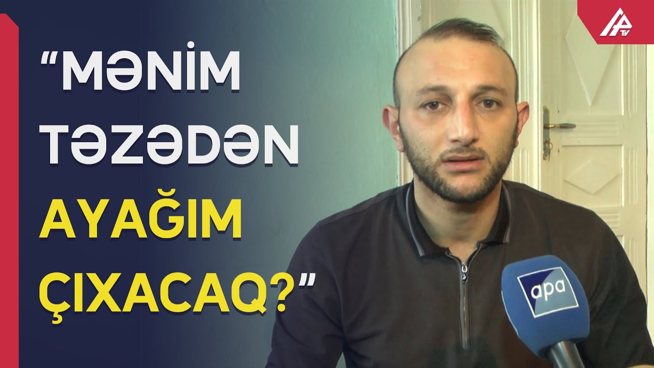 Evində ayağını itirənlə savaşda ayağını itirən arasında fərq yoxdur?