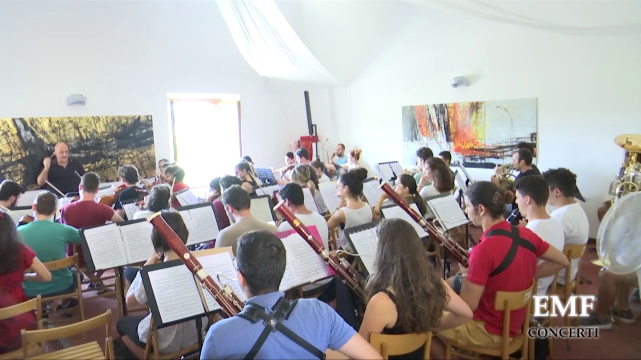 EMF 2018 - il M&deg; Simone Genuini presenta il concerto del 7 agosto 2018