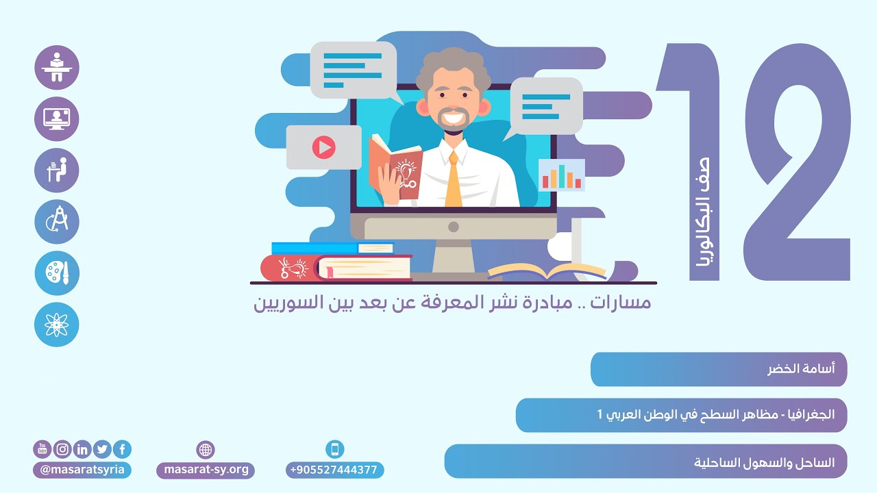 الساحل والسهول الساحلية درس مظاهر السطح في الوطن العربي جغرافيا ثالث ثانوي