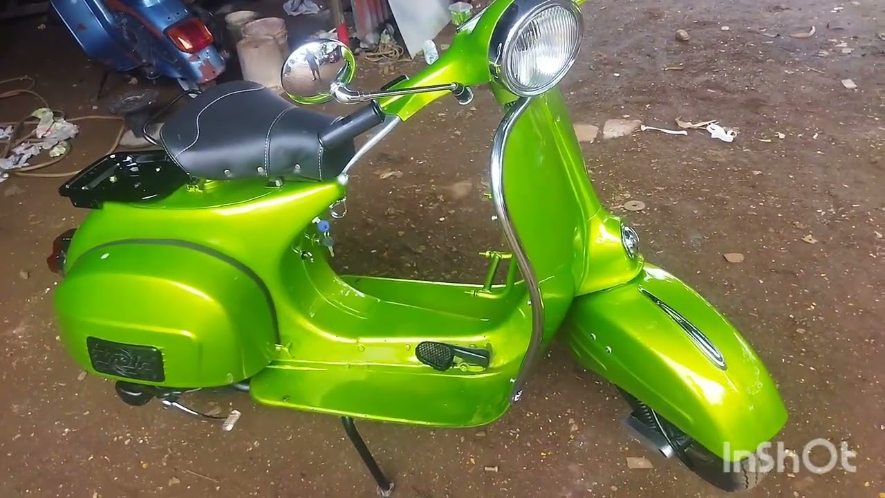 #scooter #painting #greenscreen #green 