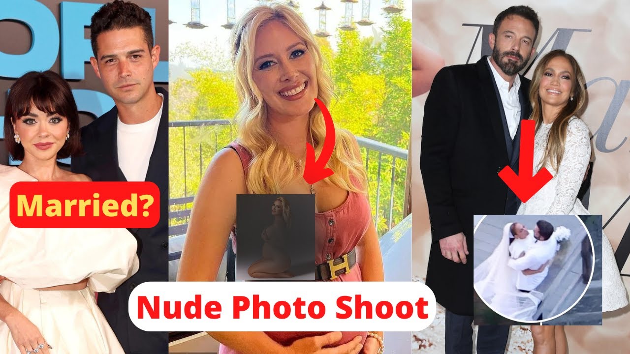 Heidi Montag NUDE Photo Shoot || Sarah Hyland and Wells Adams Are Married, 