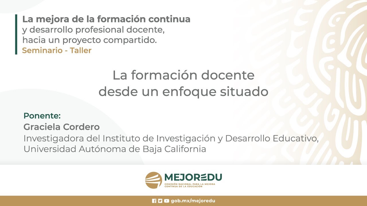 Ponencia | La formación docente situada
