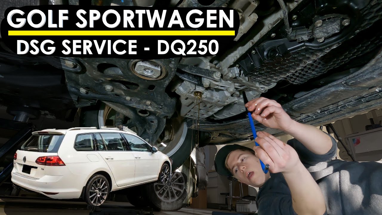 Обслуживание жидкостей DSG Golf Sportwagen DQ250 Mk7 GSW