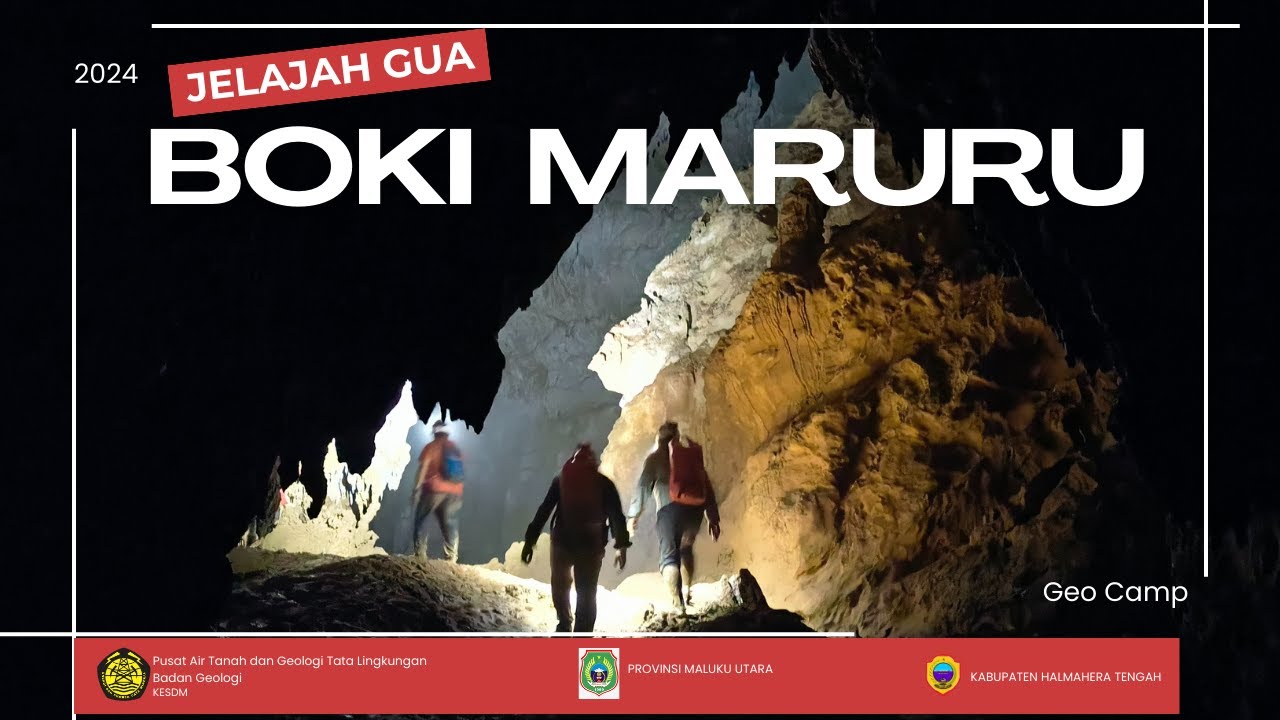 Eksplorasi Gua Boki Maruru Halmahera | Surga Karst Indonesia