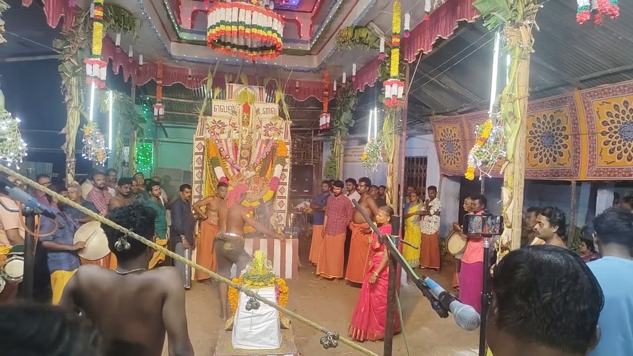 துள்ளி ஆடும் வெள்ள சுடலை ஆண்டவர்🛑🛑 |kovil kodai 2025l🛑