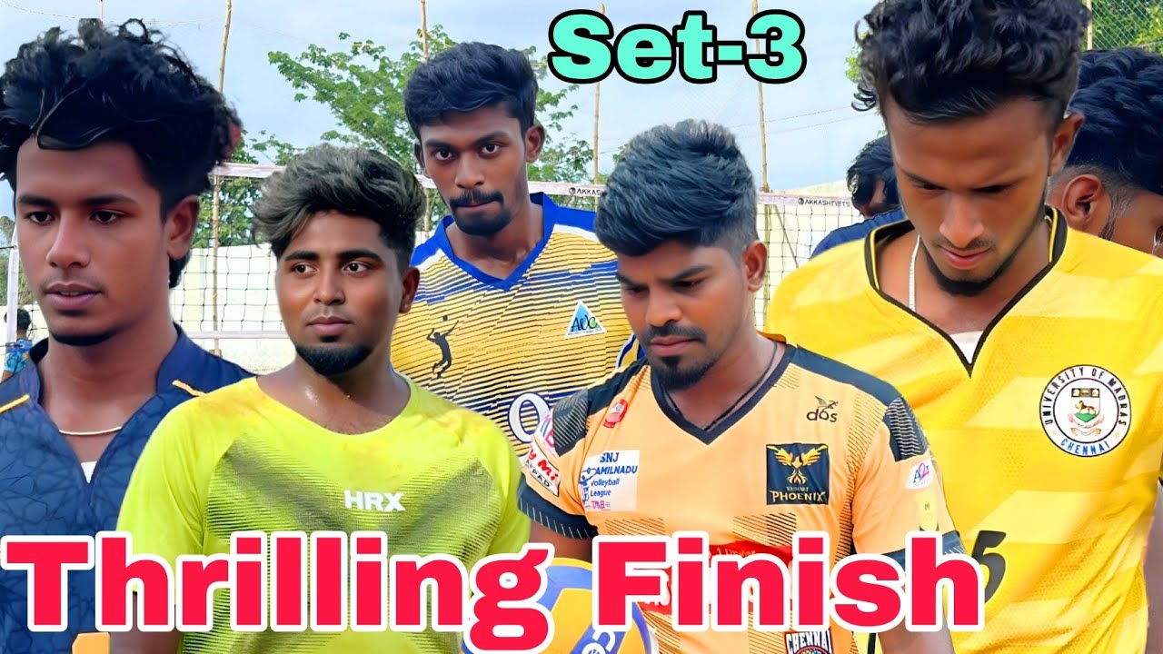 ‼️Thrilling Finish ‼️Deciding Set ‼️Mayiladuthurai 🆚Saranthangi ‼️
