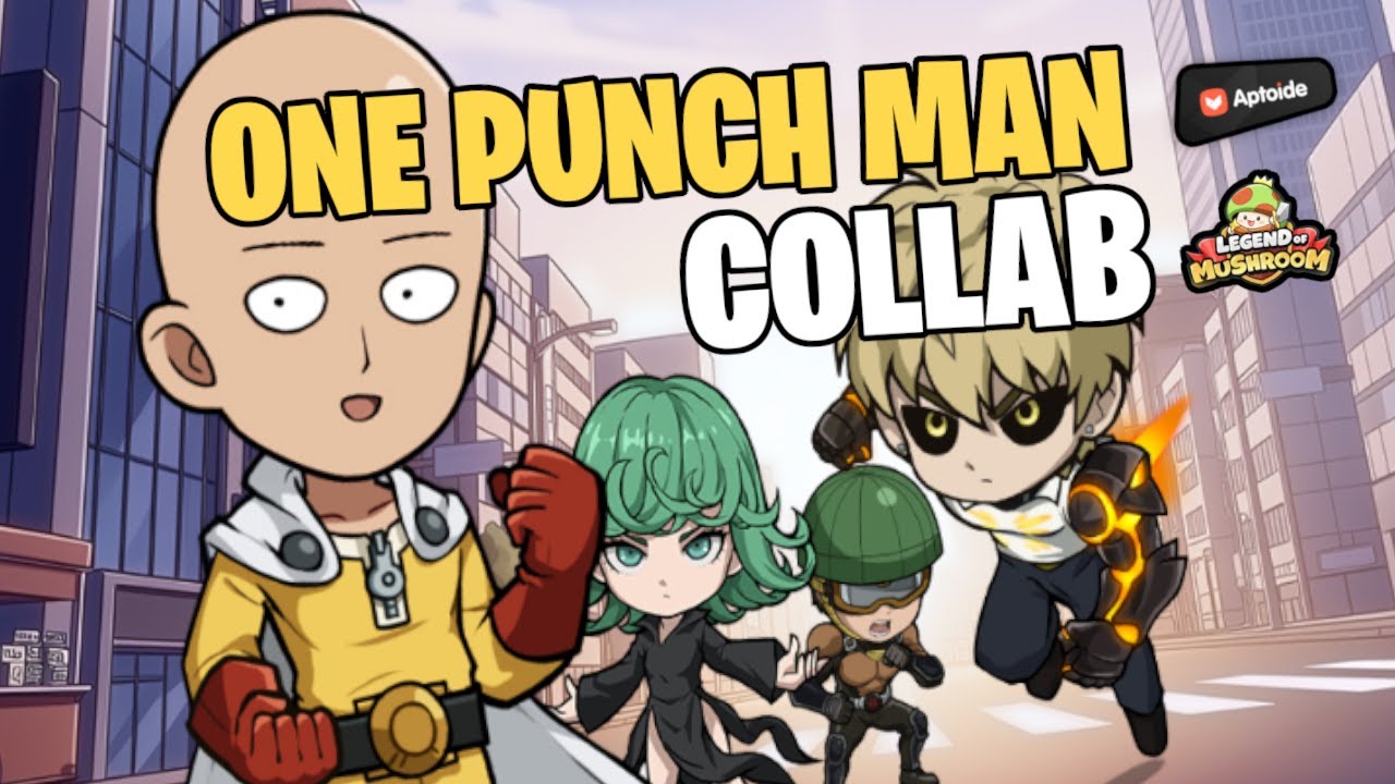 ONE PUNCH MAN collaboration in Legend of Mushroom