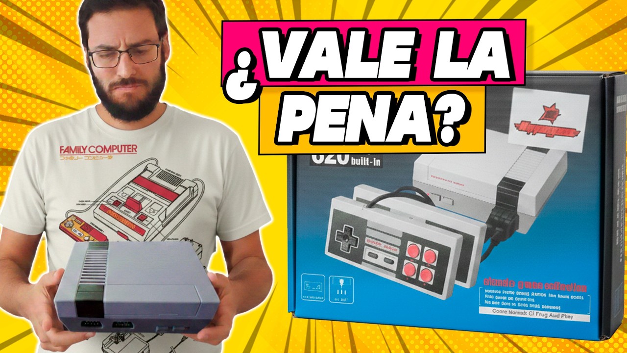 Pruebo la CONSOLA 620 en 1 que imita a la Nintendo NES