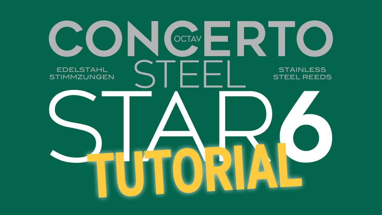 Tutorial - SEYDEL Concerto STAR6 von Theodor Ziegler