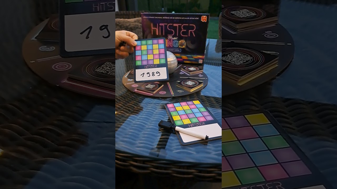 Hitster Bingo Disco #shorts #boardgames #brettspiel #partygames